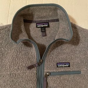 Women’s M Patagonia Retro Pile Fleece in Salt Grey